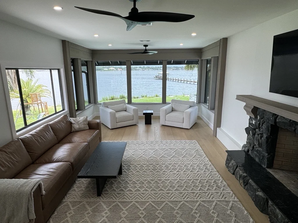 Beautiful living room interior transformation